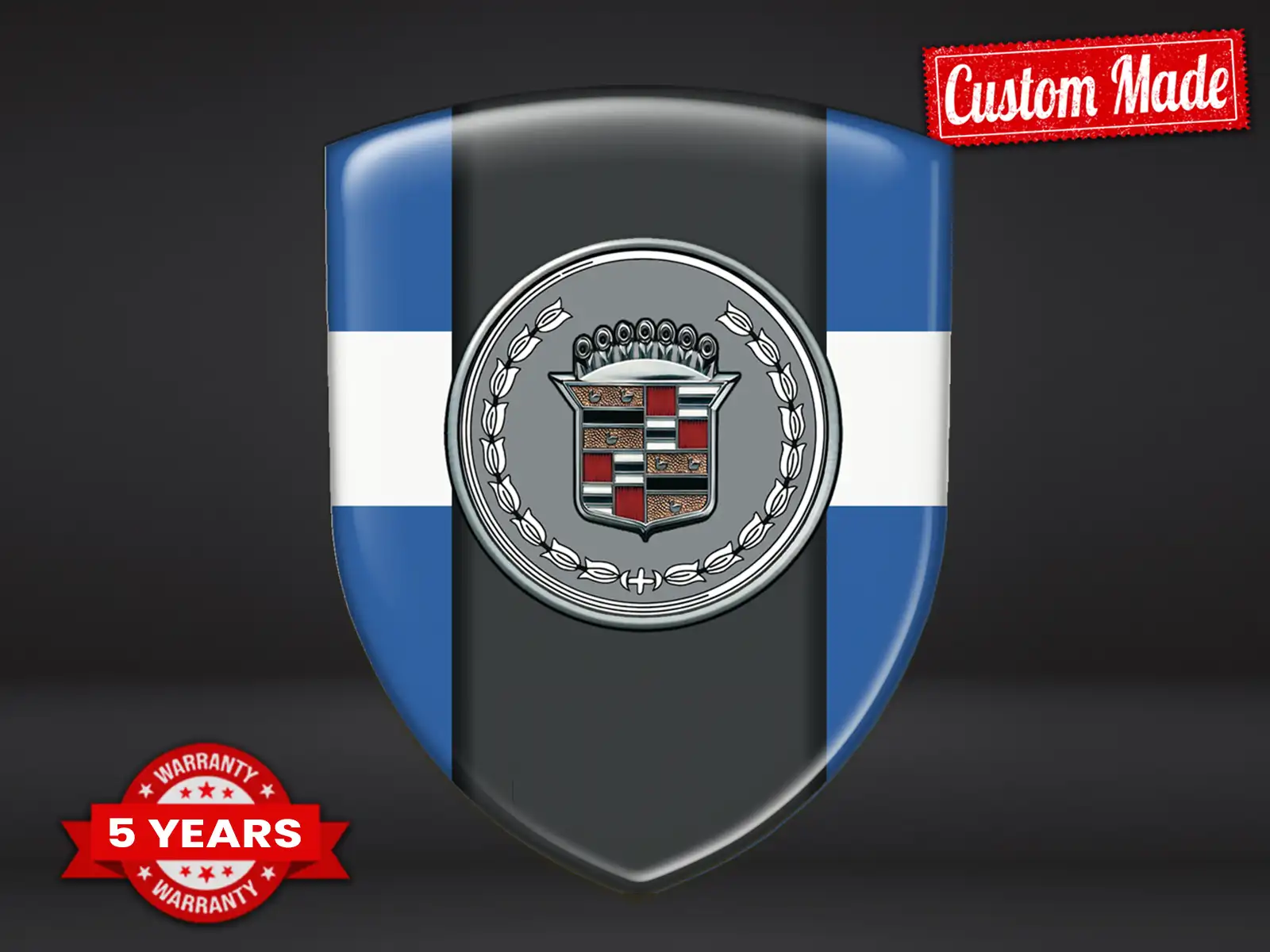 Cadillac Pegatinas En Relieve Máximo Duradero Estilo Rendimiento ST